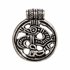 9de Eeuws Birka Amulet, Verzilverd Brons