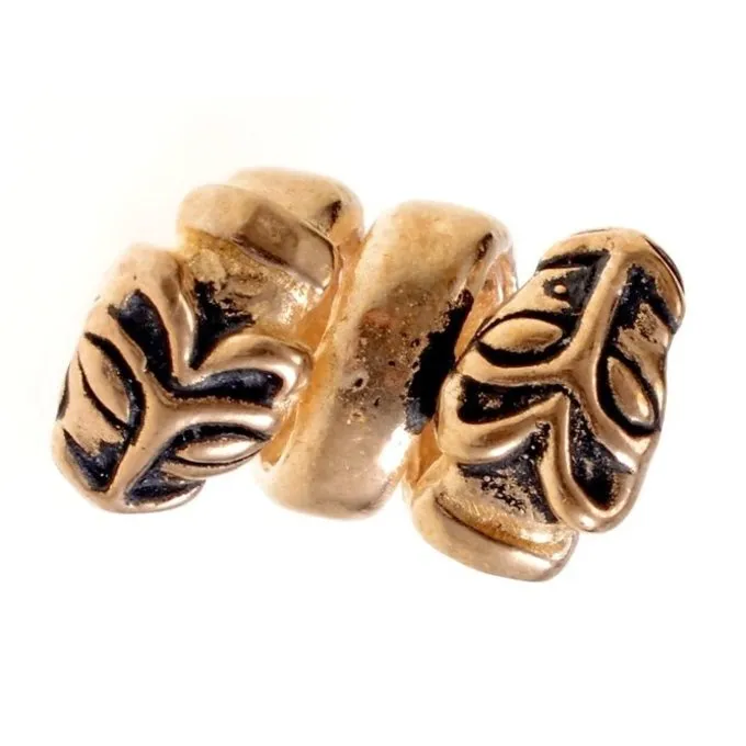 Baardkraal Met Wolvenkoppen, Brons