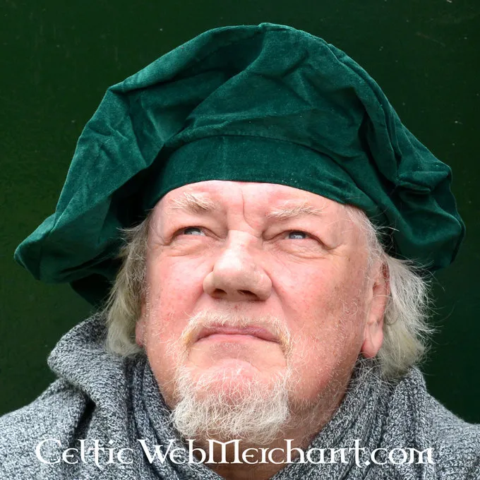 Leonardo Carbone Baret Rembrandt, Groen - Afbeelding 2