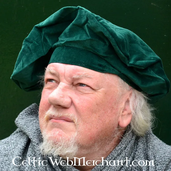 Leonardo Carbone Baret Rembrandt, Groen - Afbeelding 3