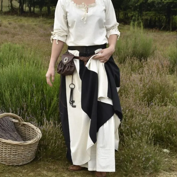 Blouse Anne, Naturel - Afbeelding 3