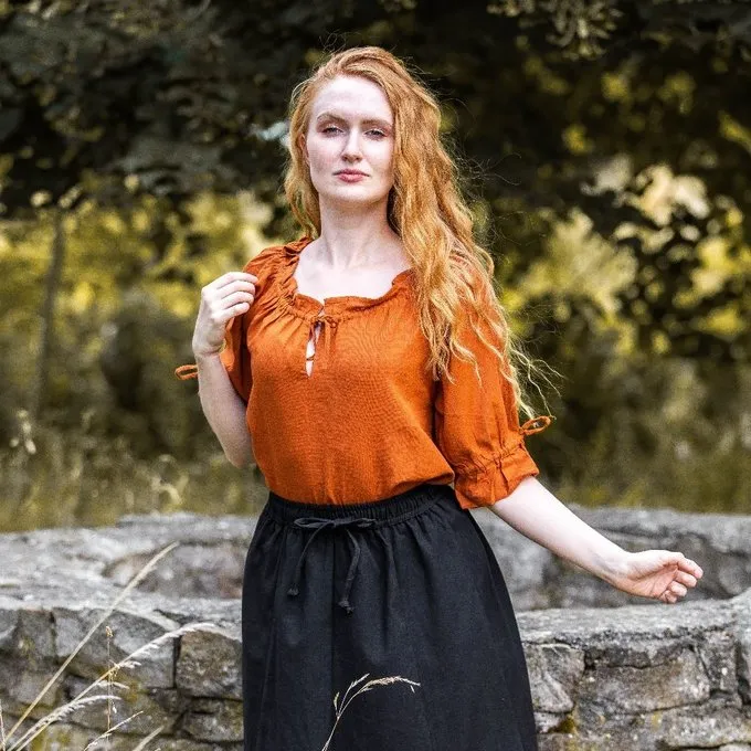 Leonardo Carbone Blouse Julia Oker - Afbeelding 2