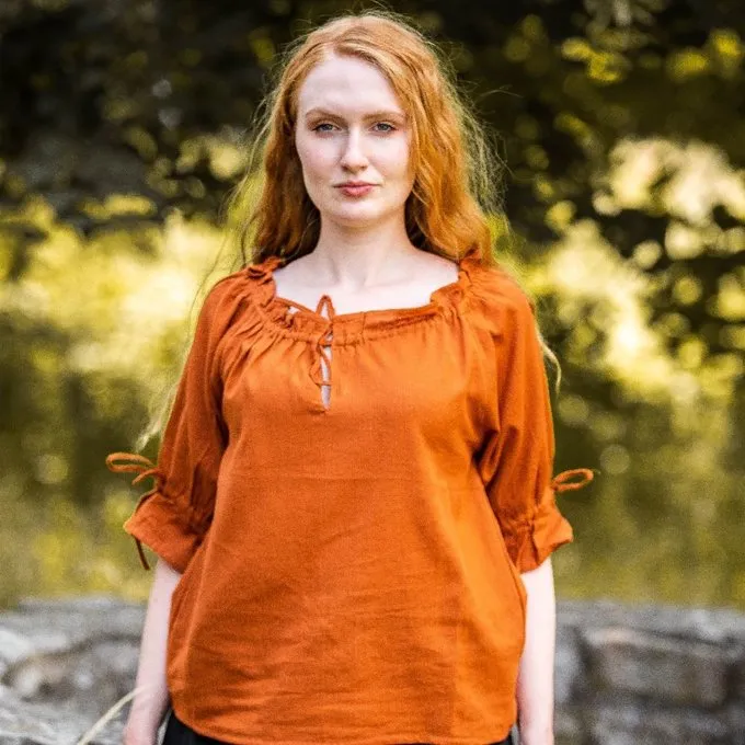 Leonardo Carbone Blouse Julia Oker - Afbeelding 6