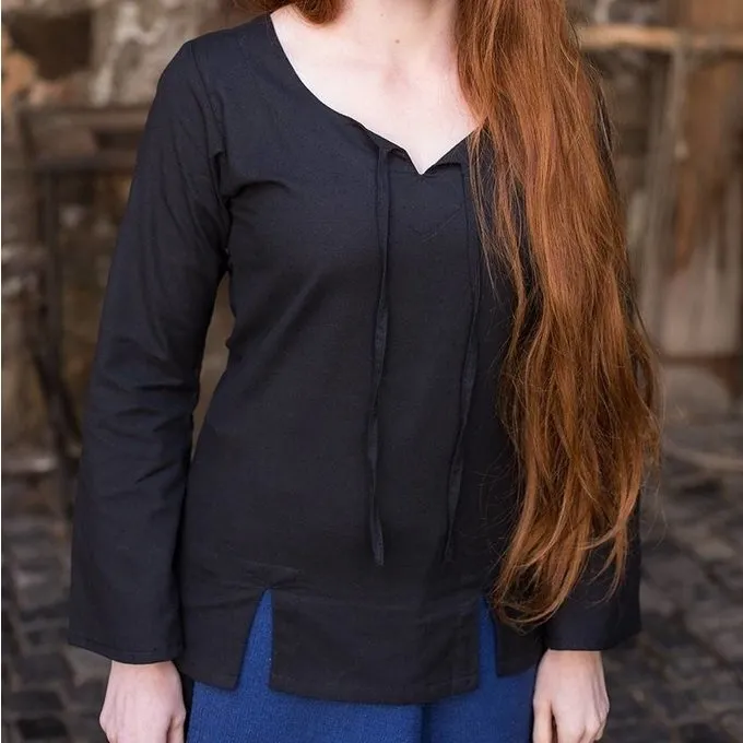 Burgschneider Blouse Lysia, Zwart