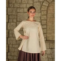 Mytholon Blouse Valerie, Katoen, Naturel