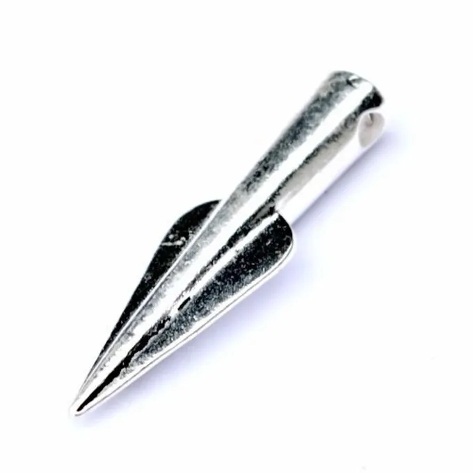 Bronstijd Speerpunt Sieraad, Verzilverd