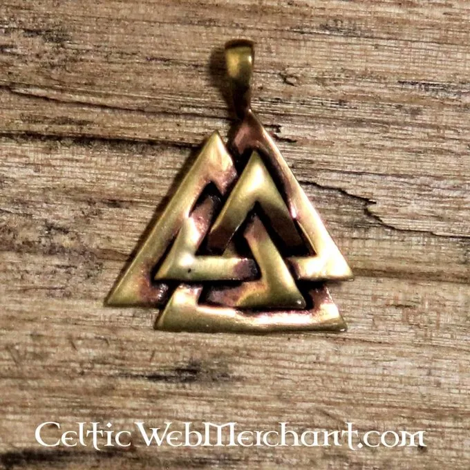 Bronzen Valknut - Afbeelding 3