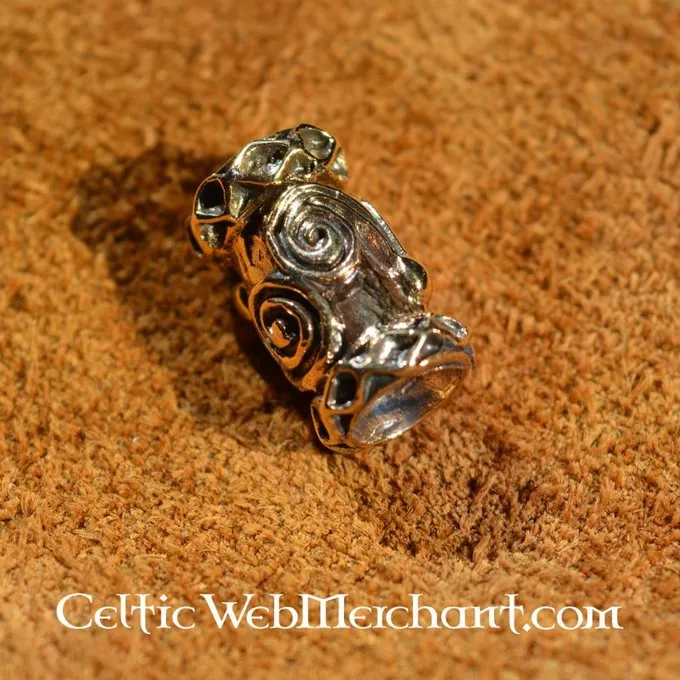 Bronzen Viking Baardkraal - Afbeelding 2