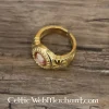 Cameo Ring, Verguld