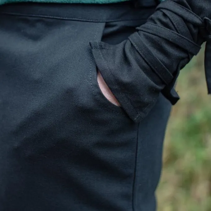 Burgschneider Dames Broek Kerga, Zwart - Afbeelding 2