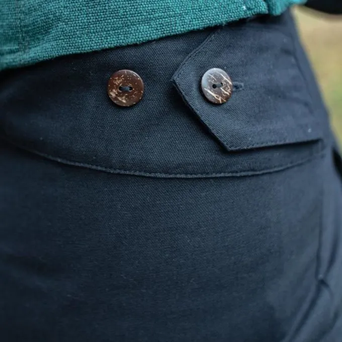 Burgschneider Dames Broek Kerga, Zwart - Afbeelding 4