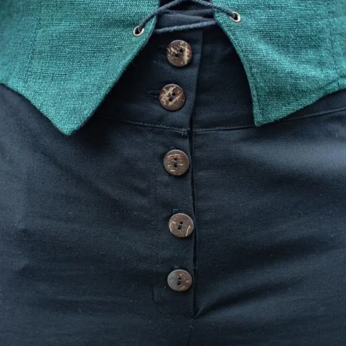 Burgschneider Dames Broek Kerga, Zwart - Afbeelding 5