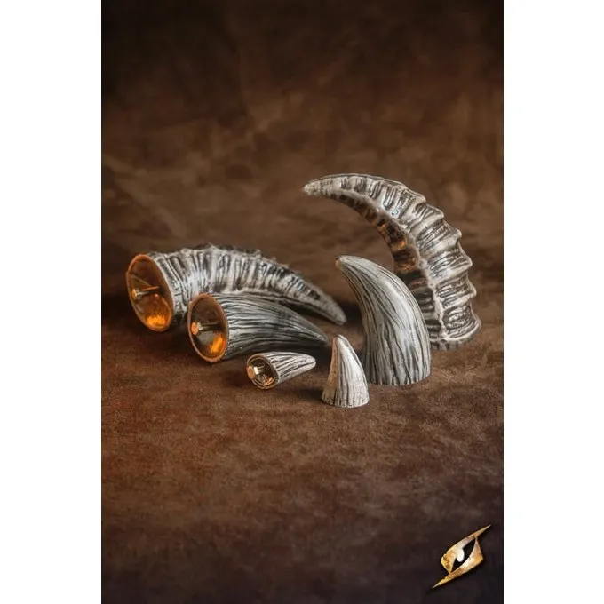 Epic Armoury Demon Hoorns Donker - Afbeelding 3