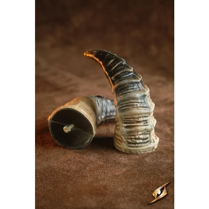 Epic Armoury Demon Hoorns Licht-donker - Afbeelding 2