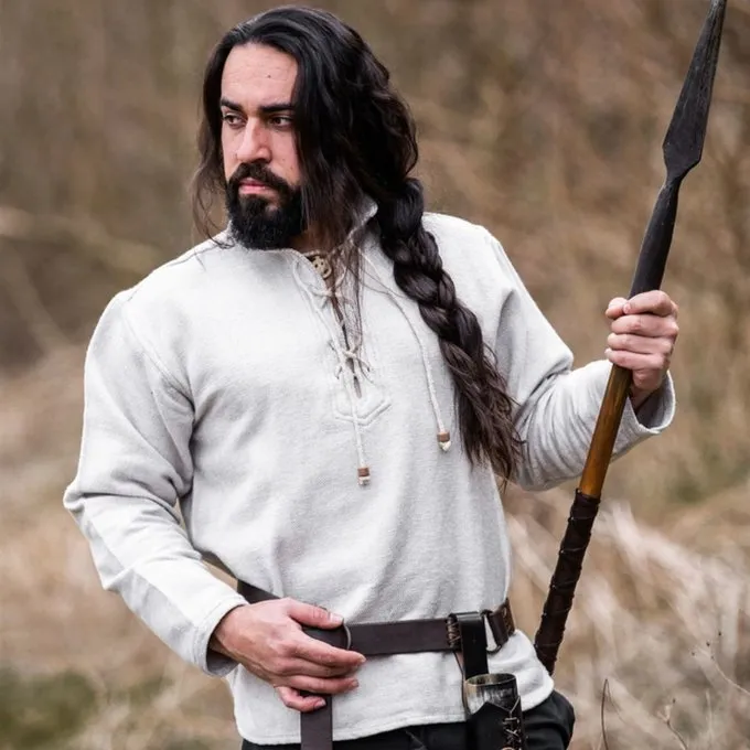 Leonardo Carbone Dik Katoenen Hemd, Grijs