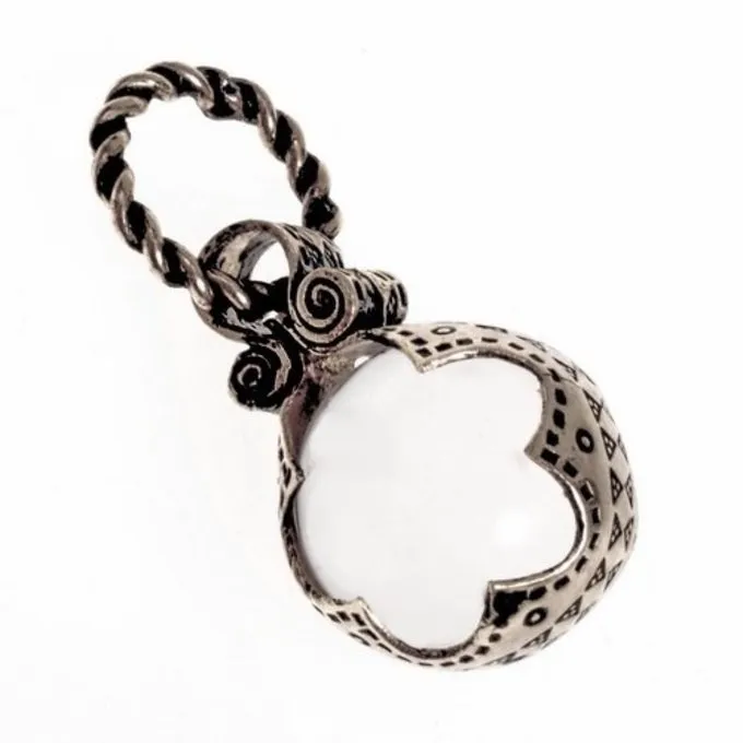 Gotland Vikingbergkristal M, Verzilverd - Afbeelding 2