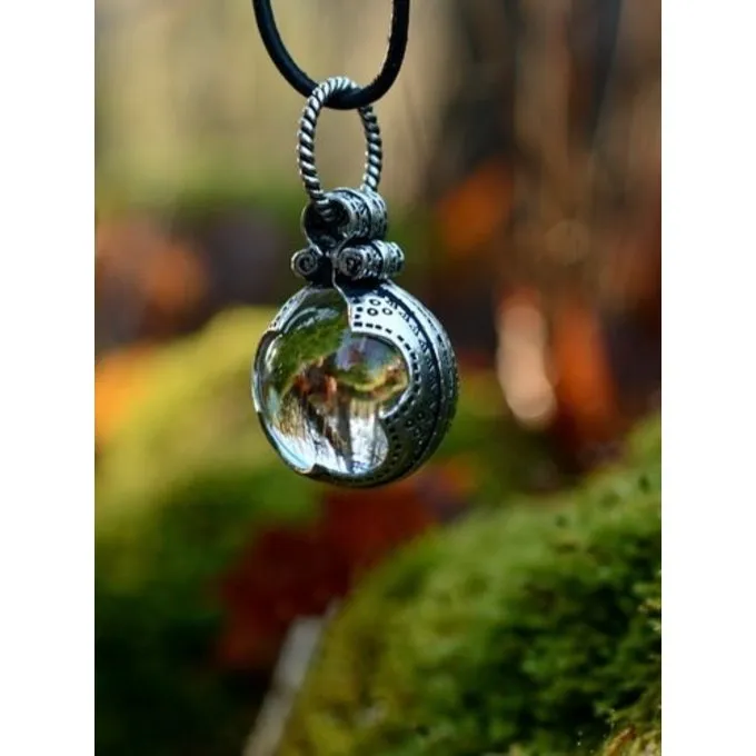 Gotland Vikingbergkristal M, Verzilverd - Afbeelding 5