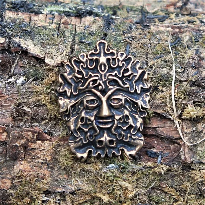 Green Man Amulet - Afbeelding 2