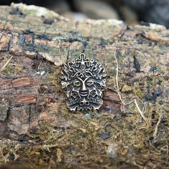 Green Man Amulet