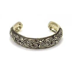 Insular Keltische Armband, Verzilverd