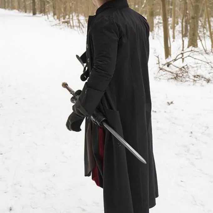 Epic Armoury Jas Hellsing, Zwart - Afbeelding 4