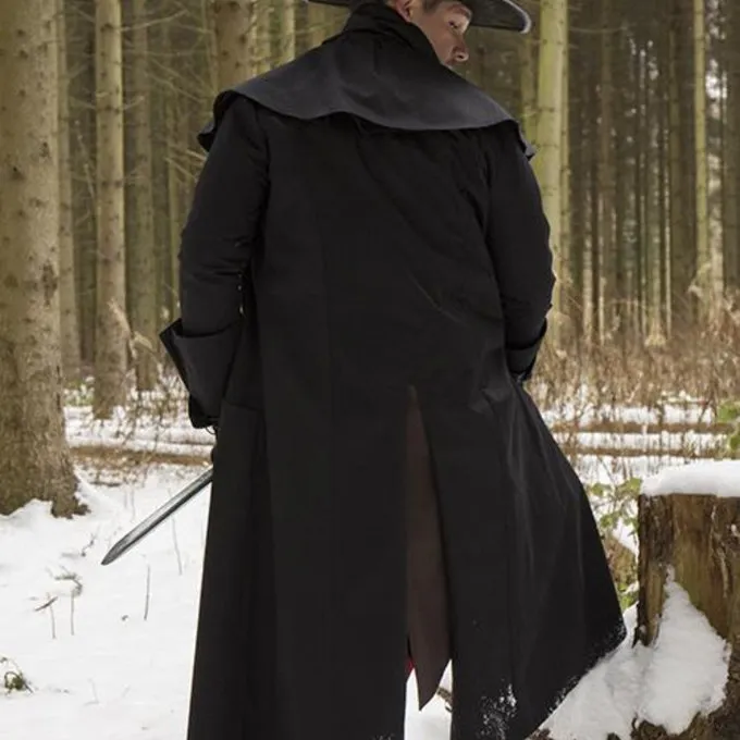 Epic Armoury Jas Hellsing, Zwart - Afbeelding 6