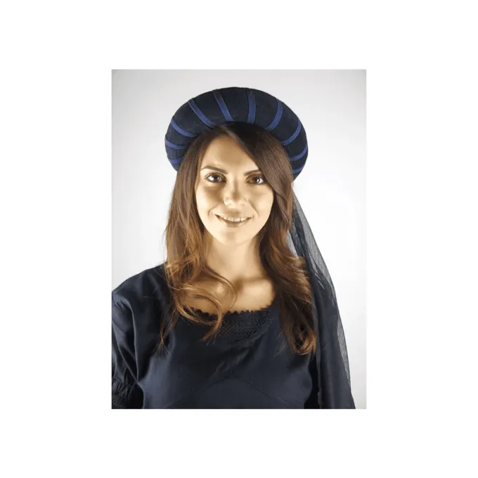 Leonardo Carbone Jonkvrouwen Krans, Zwart-blauw