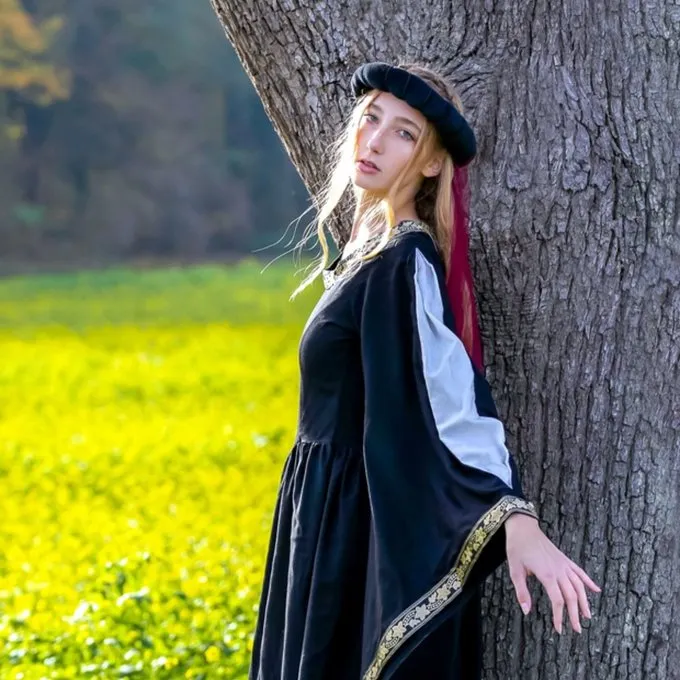 Leonardo Carbone Jonkvrouwenkrans, Zwart-rood - Afbeelding 4