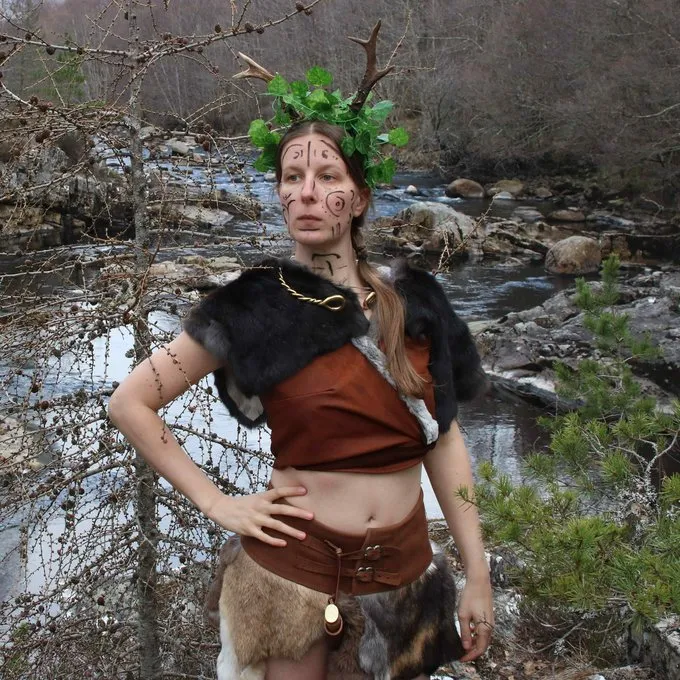 Mytholon Karya Bont Rok, Bruin - Afbeelding 6