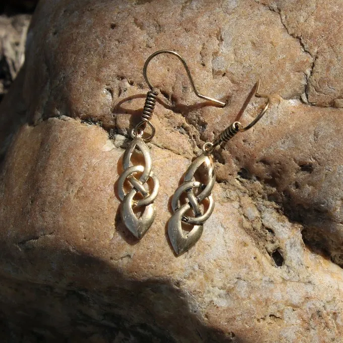 Keltische Oorbellen Dagda, Brons - Afbeelding 4