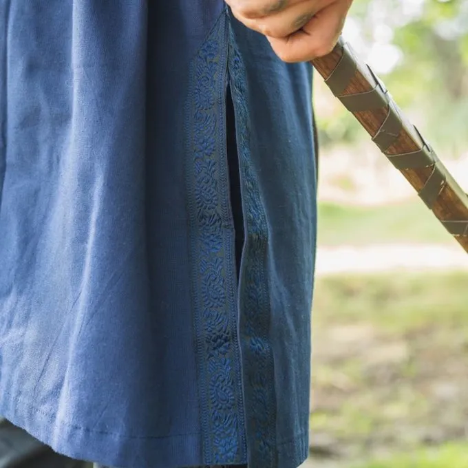 Leonardo Carbone Keltische Tuniek Finn Blauw - Afbeelding 6