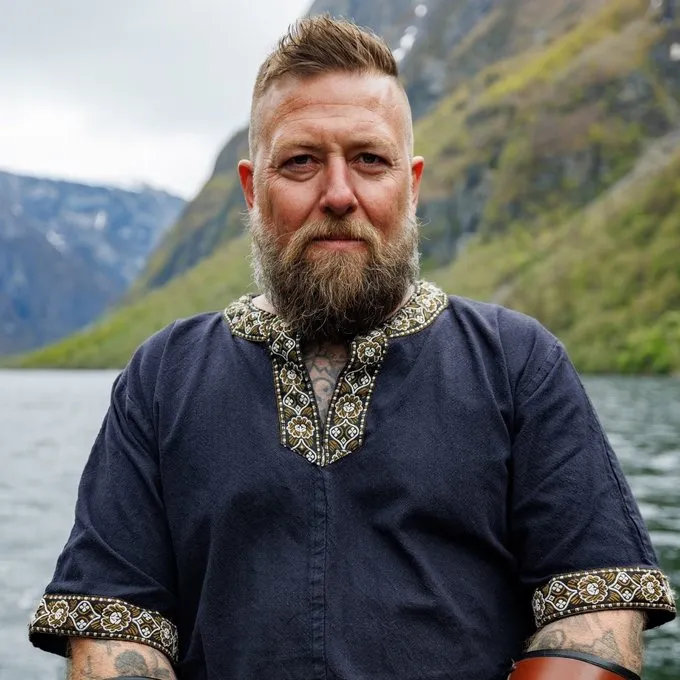 Leonardo Carbone Keltische Tuniek, Korte Mouwen, Zwart - Afbeelding 3