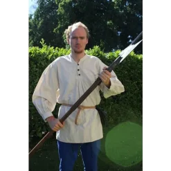 Leonardo Carbone Knoophemd, Wit