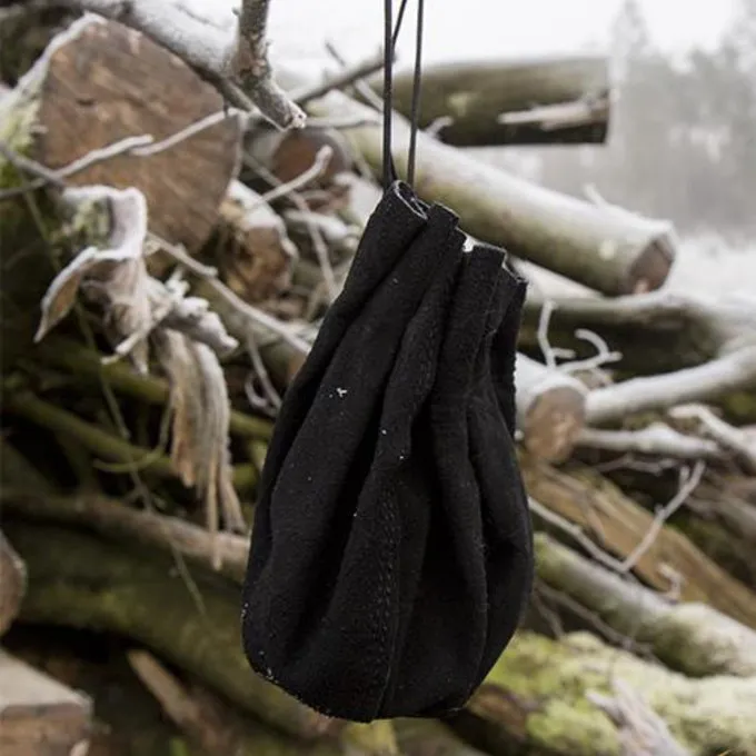 Epic Armoury Leren Buidel Michelangelo, Zwart