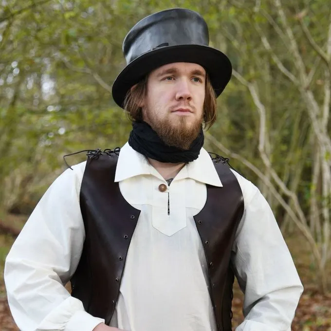 Ulfberth Leren Hoed Zwart - Afbeelding 3