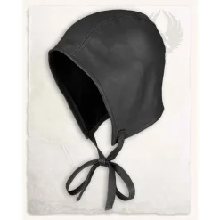 Mytholon Leren Kapje Martinus, Zwart