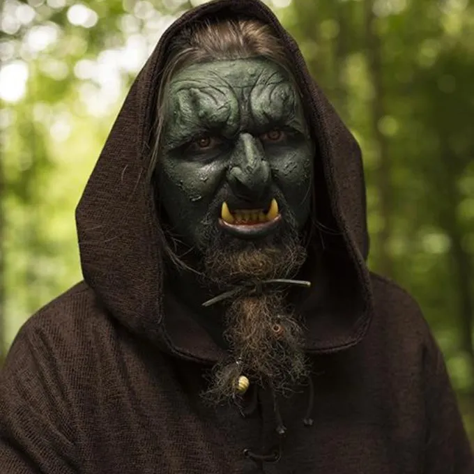 Epic Armoury Mantel Azog, Bruin - Afbeelding 2