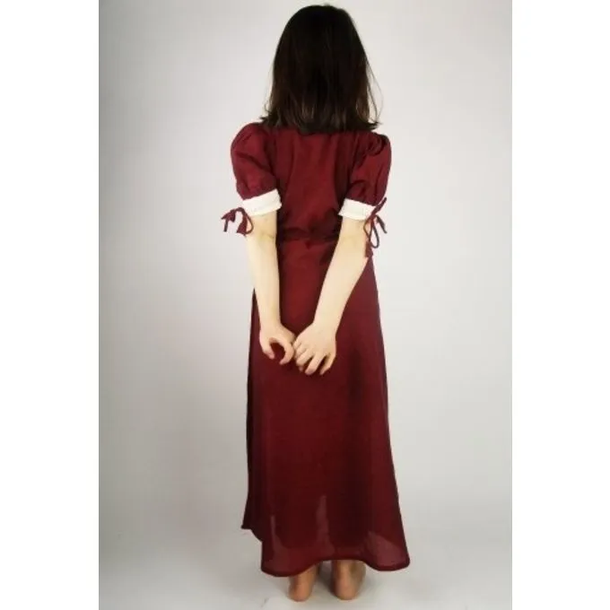 Leonardo Carbone Meisjesjurk Nina, Rood - Afbeelding 2