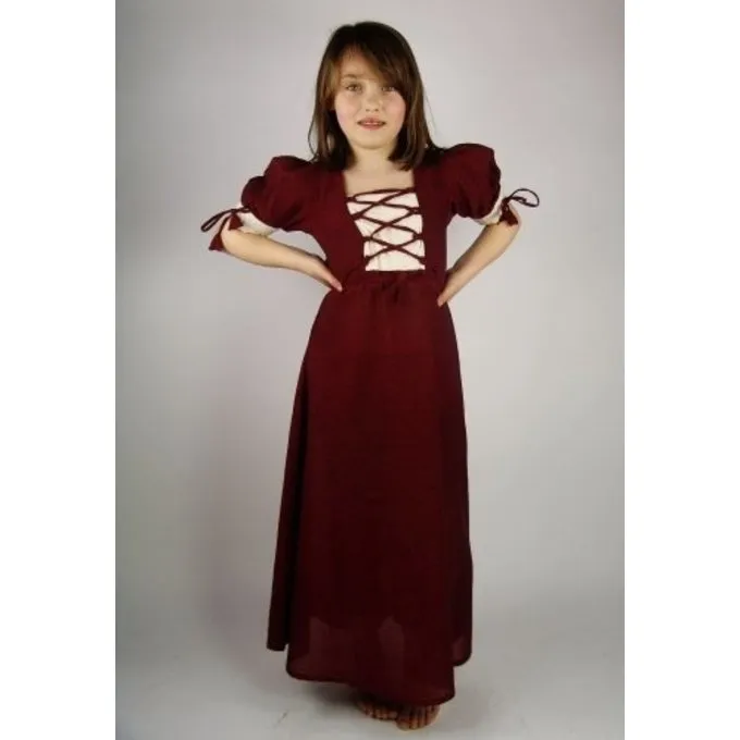 Leonardo Carbone Meisjesjurk Nina, Rood