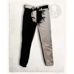 Mytholon Mi-parti Broek Gustav, Zwart/Naturel