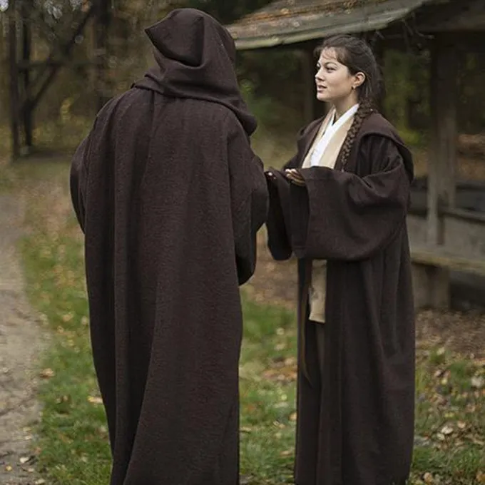 Epic Armoury Middeleeuws Gewaad Osgar, Bruin