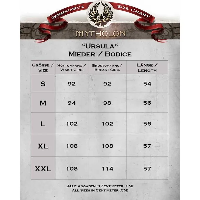 Mytholon Middeleeuws Lijfje Ursula, Katoen, Groen - Afbeelding 5
