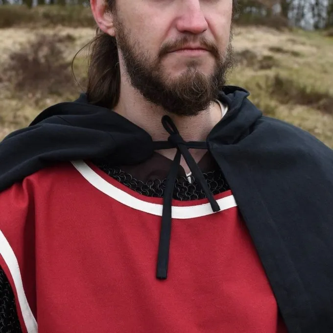 Middeleeuws Overkleed Rodrick, Rood-naturel - Afbeelding 4