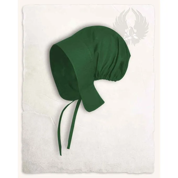 Mytholon Middeleeuwse Dameskap Greta, Groen