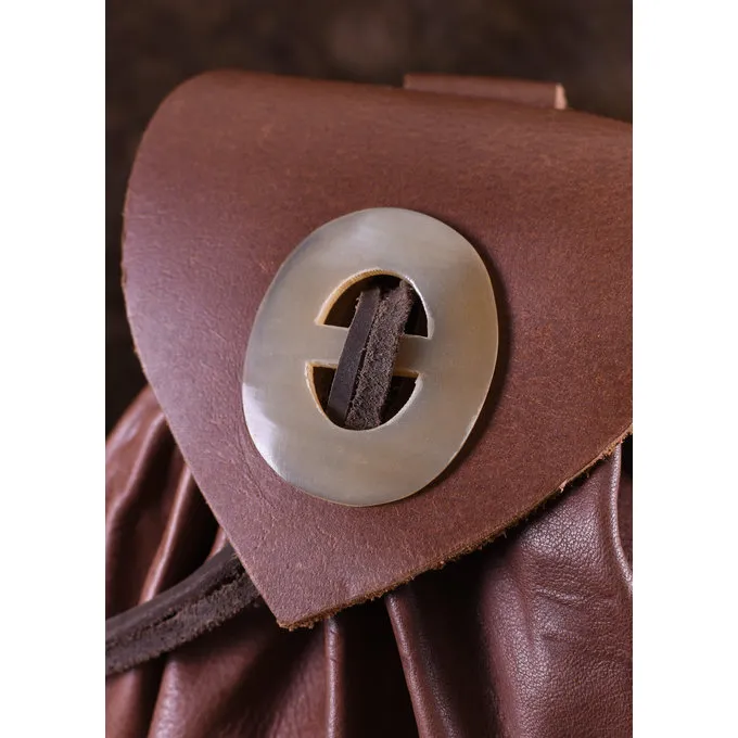 Ulfberth Middeleeuwse Geldbuidel Chester, Roodbruin - Afbeelding 4