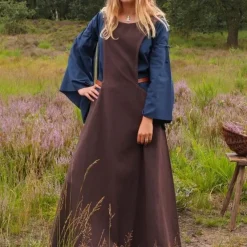 Middeleeuwse Surcotte Isabeau, Bruin