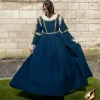 Epic Armoury Renaissance Jurk Lucrezia, Blauw