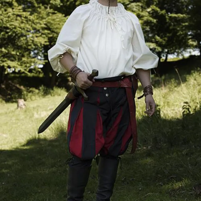 Epic Armoury Renaissancehemd Cosimo, Wit - Afbeelding 2