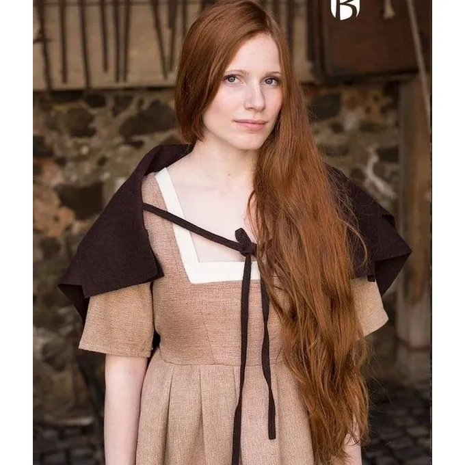 Burgschneider Schort Bertrude Bruin - Afbeelding 2