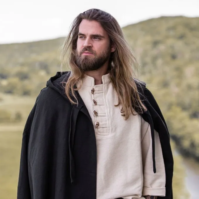 Leonardo Carbone Soldatenhemd, Crème - Afbeelding 5